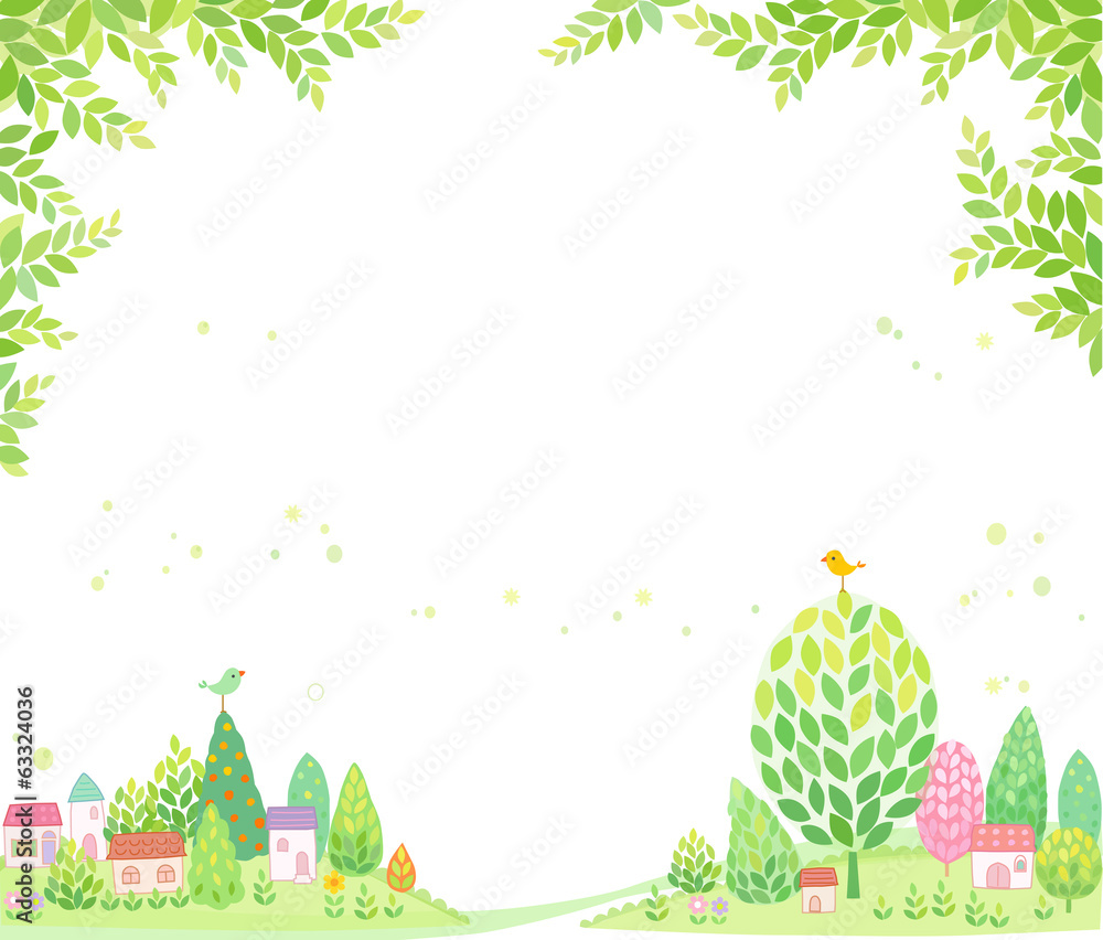 Obraz premium 봄배경 10