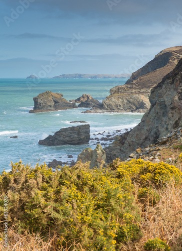 St Agnes coast North Cornwall photo