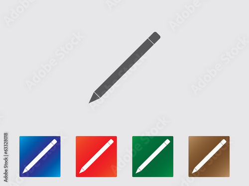 Pencil icon collection