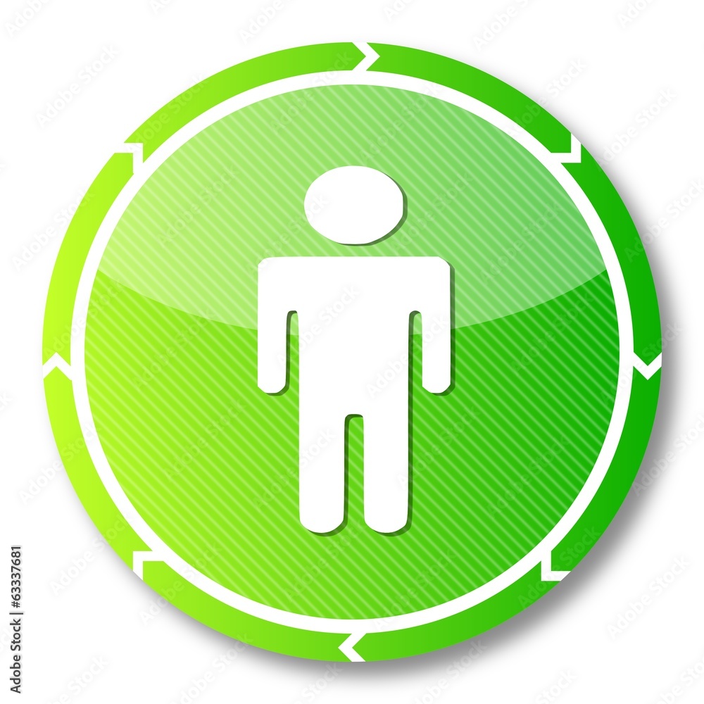 sustainable man icon sustainable man icon