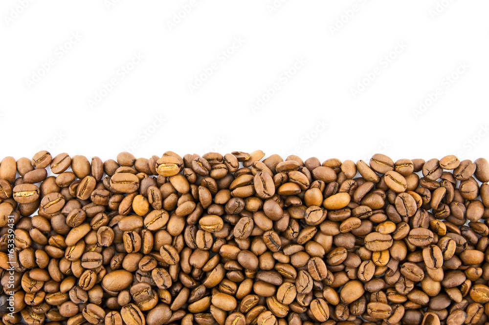 Roasted coffee beans