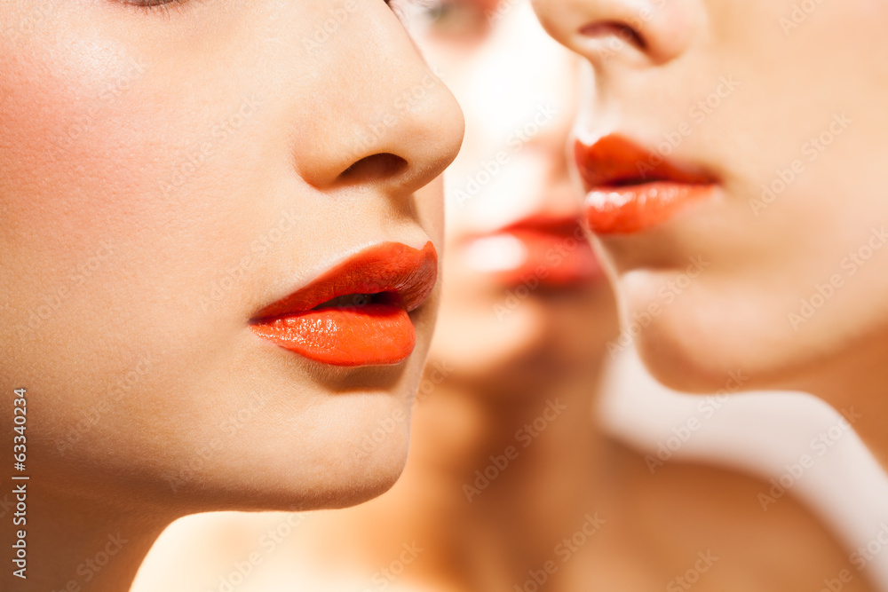 Obraz premium Beauty lips shoot