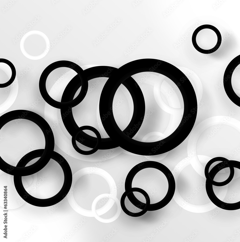 rings background with shadow rings background with shadow