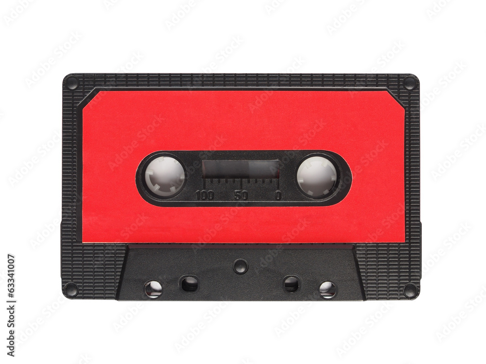 Obraz premium Audio tape cassette
