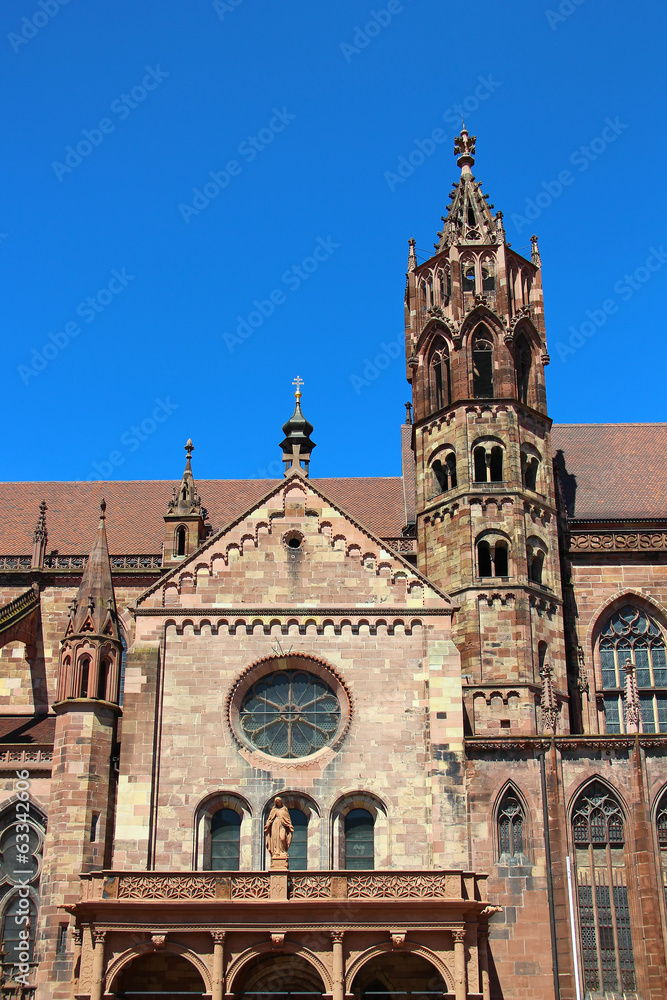 Freiburg Minster in Freiburg im Breisgau, Germany