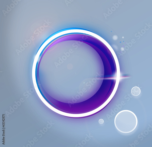 Fresh button design with sh...