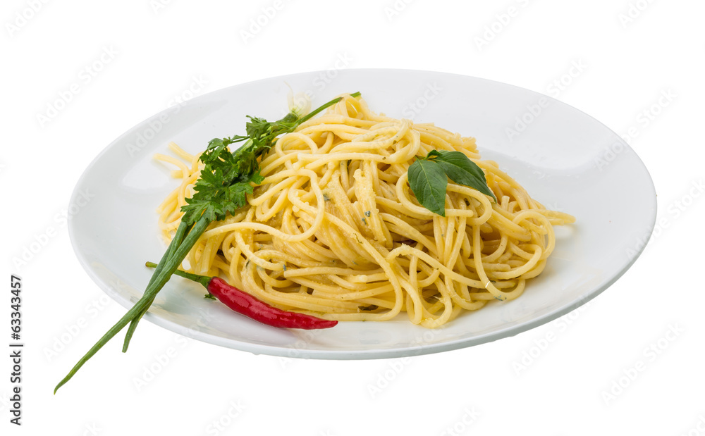 Pasta with four cheeses