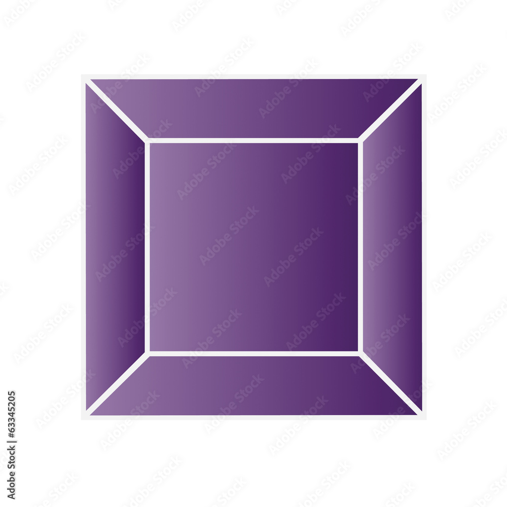 amethyst - vector gemstone illustration amethyst - vector gemstone illustration