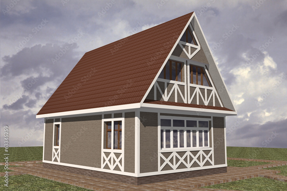 Obraz premium Residential Building
