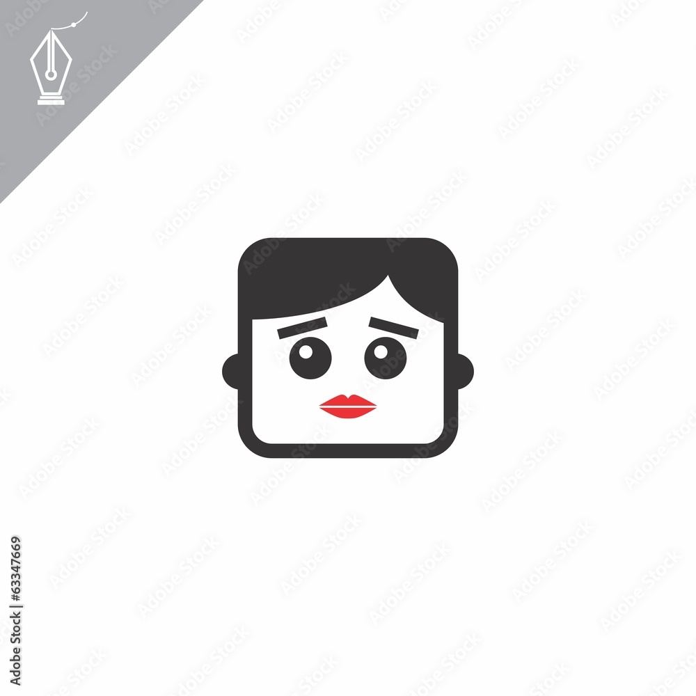 Fototapeta premium avatar portrait picture