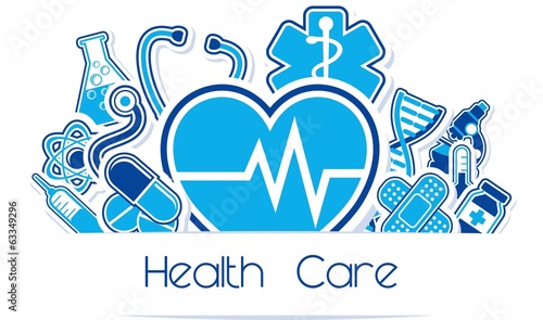 health care vector design