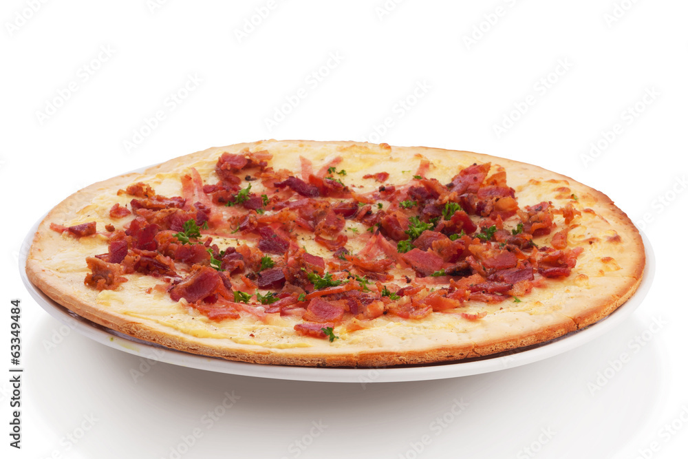 bacon pizza
