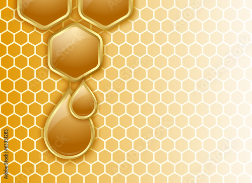 Honeycomb background