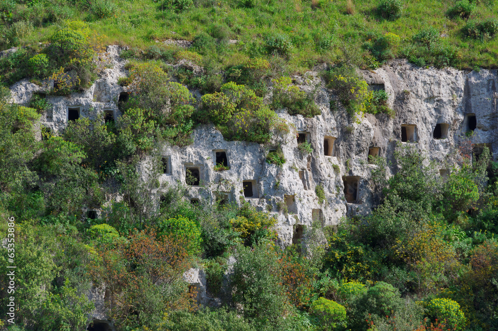 Necropoli Pantalica Sicilia