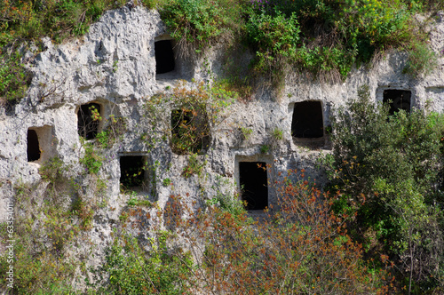 Necropoli Pantalica Sicilia photo