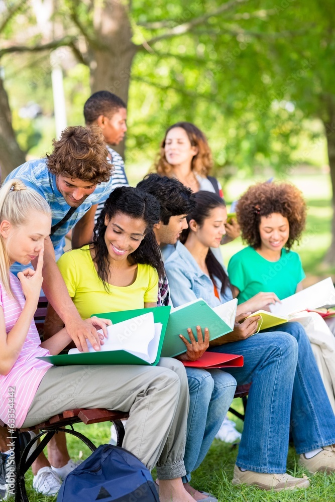 University students studying University students studying