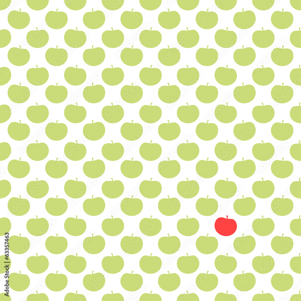 seamless pattern of apples seamless pattern of apples