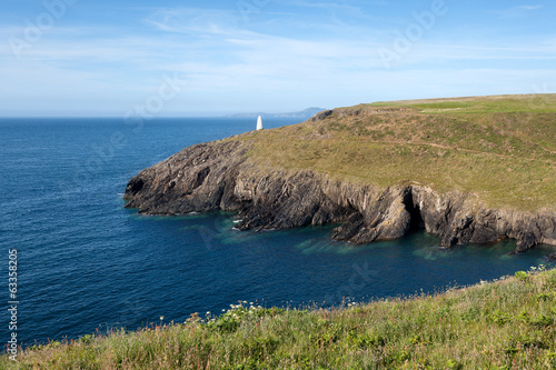 Pembrokeshire coast, summer landscape photo