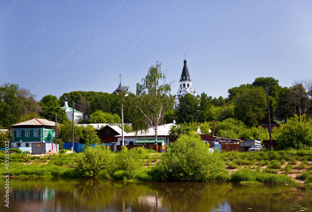 Panorama of the city of Alexandrov. Russia