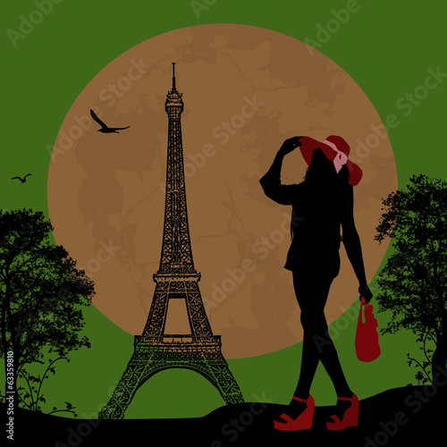 Woman in Paris