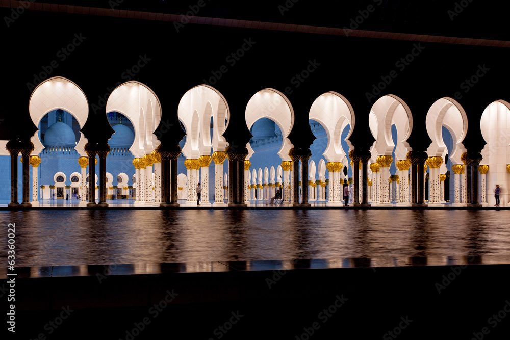 Sheikh Zayed mosque in Abu Dhabi, United Arab Emirates, Sheikh Zayed mosque in Abu Dhabi, United Arab Emirates,