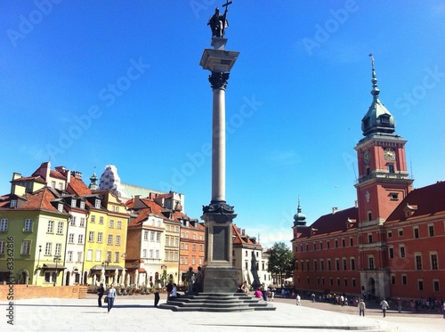 King Sigismund's Column, Warsaw, Poland photo