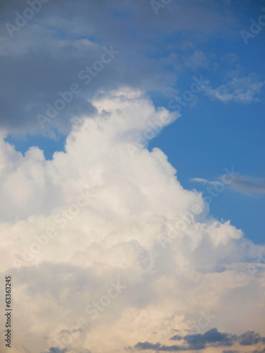 Beautiful clouds in the sky