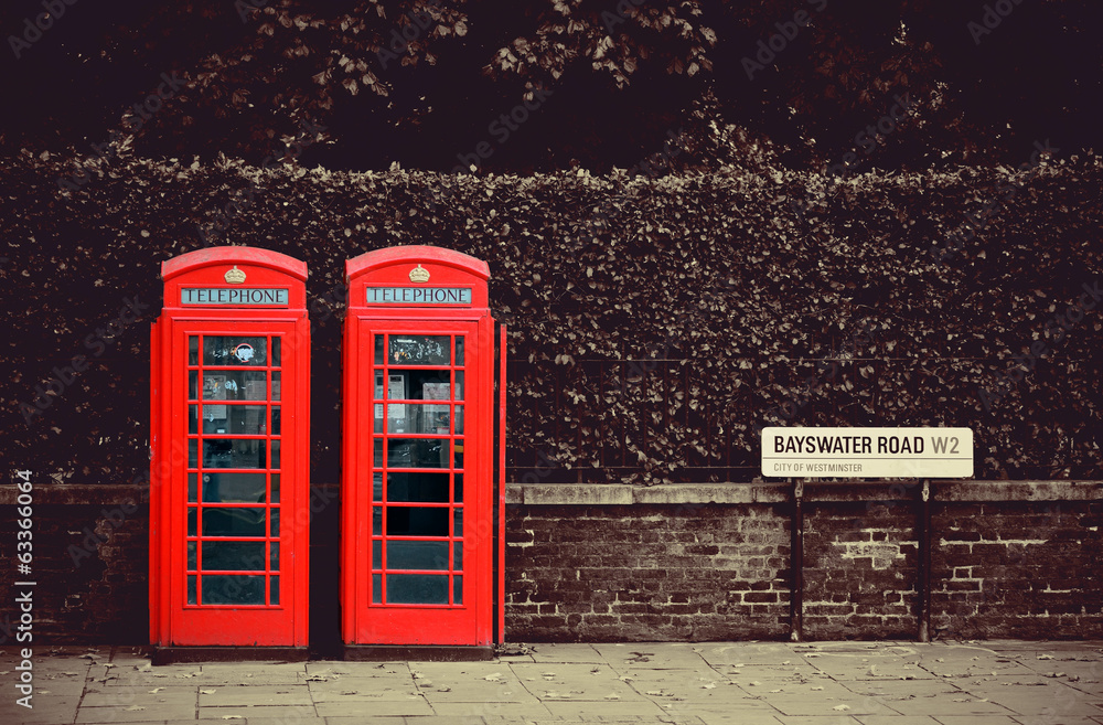 Fototapeta premium Londyńska ulica