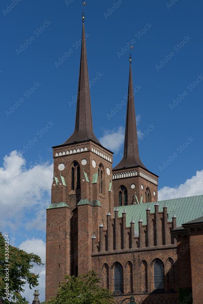 The Tower of the Cathedral of Roskilde