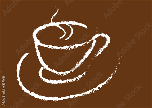 Cup of hot drink (coffee)