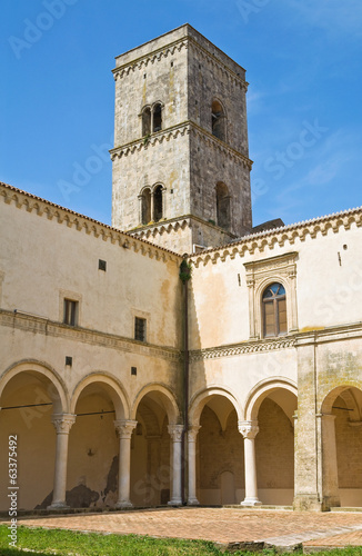 Abbey of St. Michele Arcangelo. Montescaglioso. Basilicata.