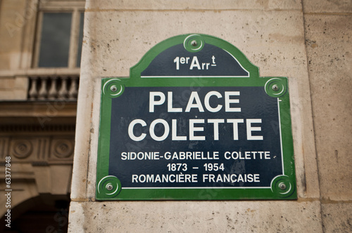 place Colette à Paris © pixarno