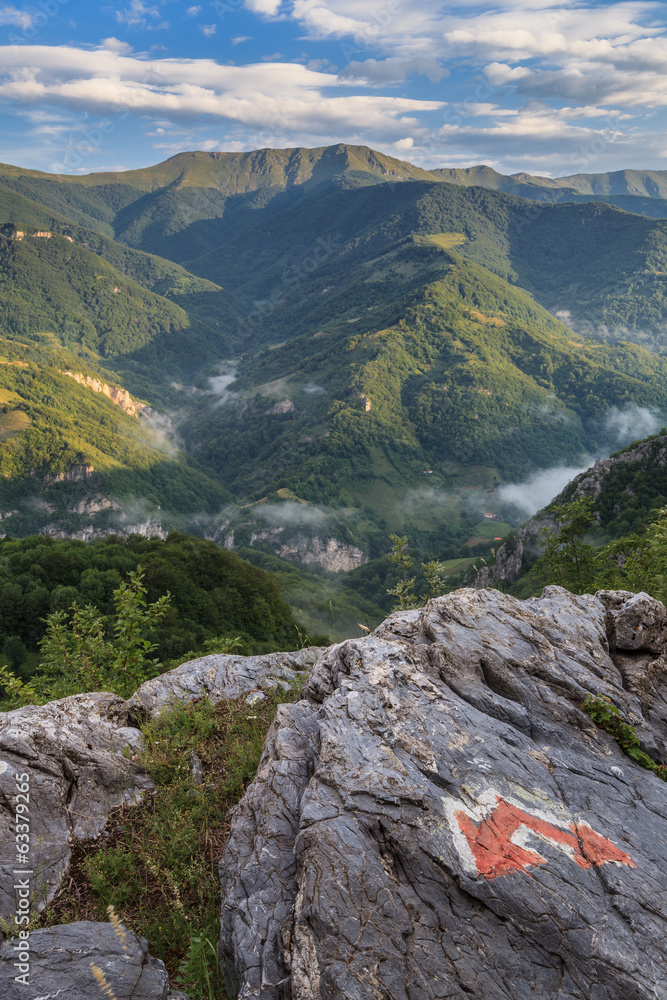 Fototapeta premium The Mehedinti Mountains