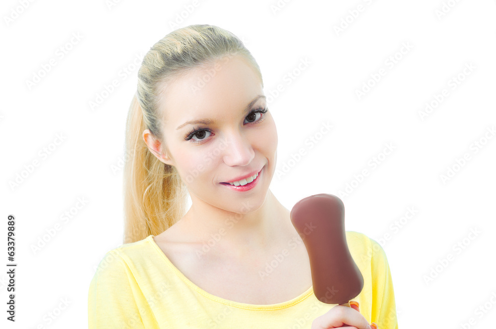 Girl with ice cream