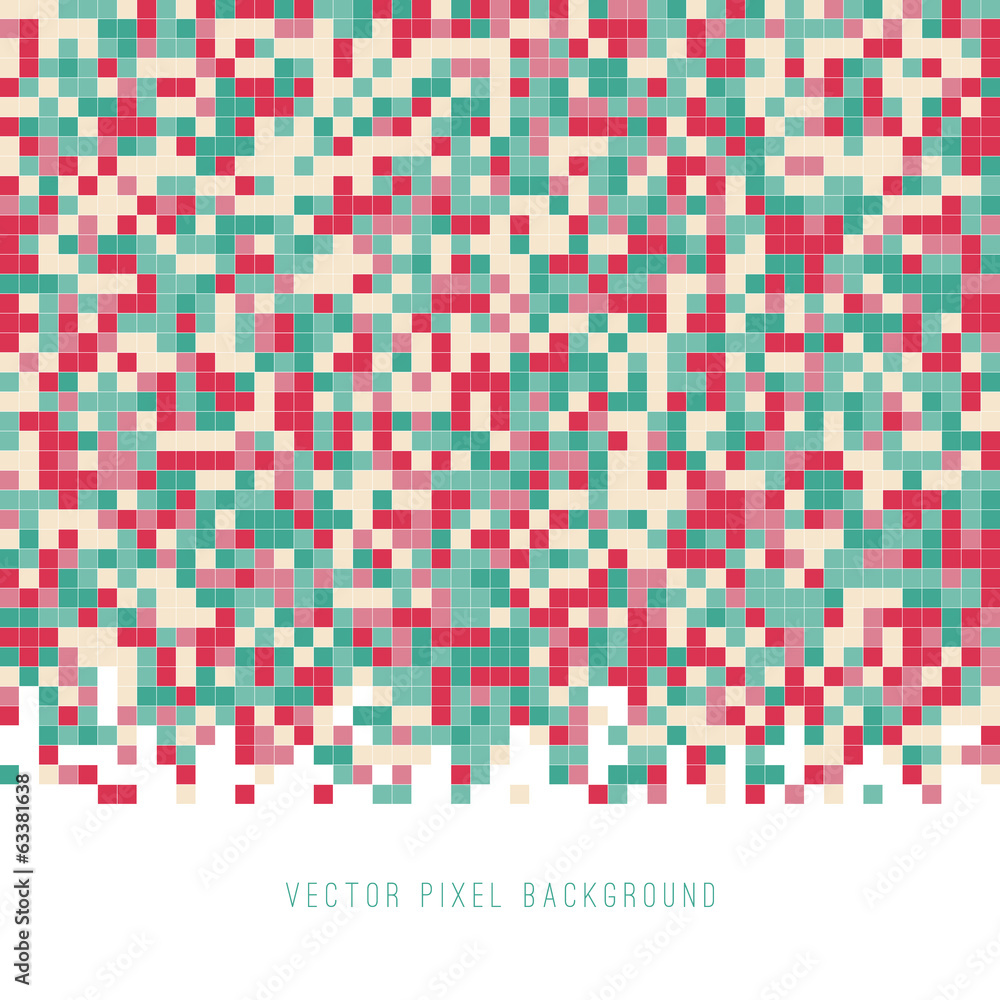 Fototapeta premium Abstract Pixel Background