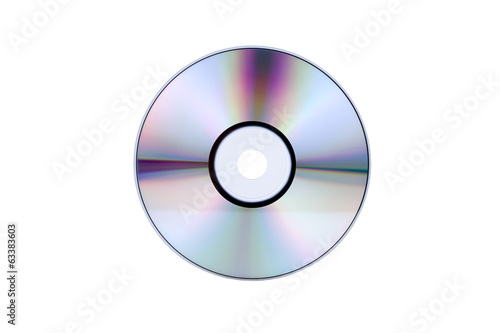 Blank DVD - Stock Image