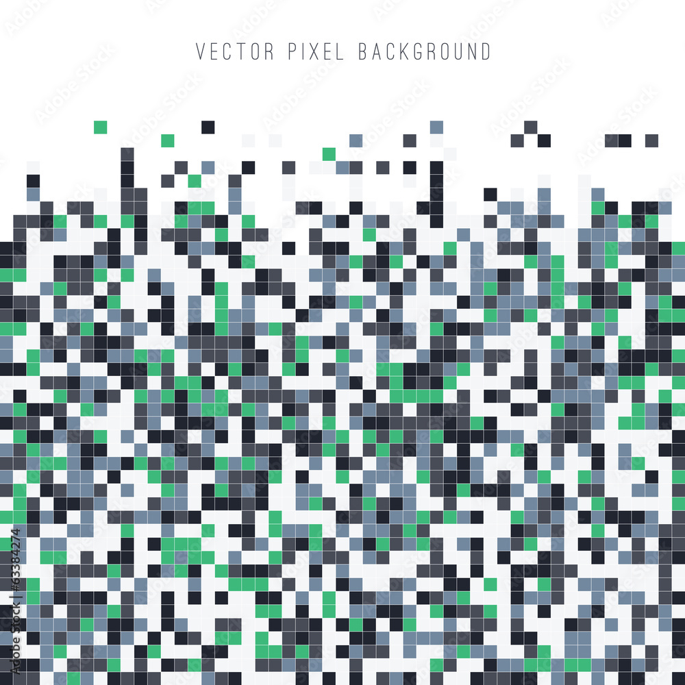 Fototapeta premium Abstract Pixel Background