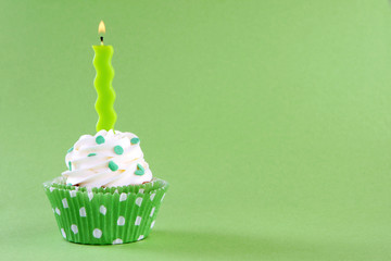 birthday cupcake