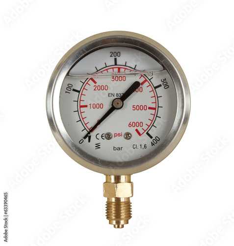 Obraz na plátne pressure meter gauge