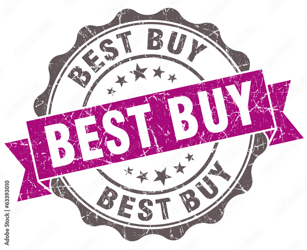 Best buy violet grunge retro style isolated seal Best buy violet grunge retro style isolated seal