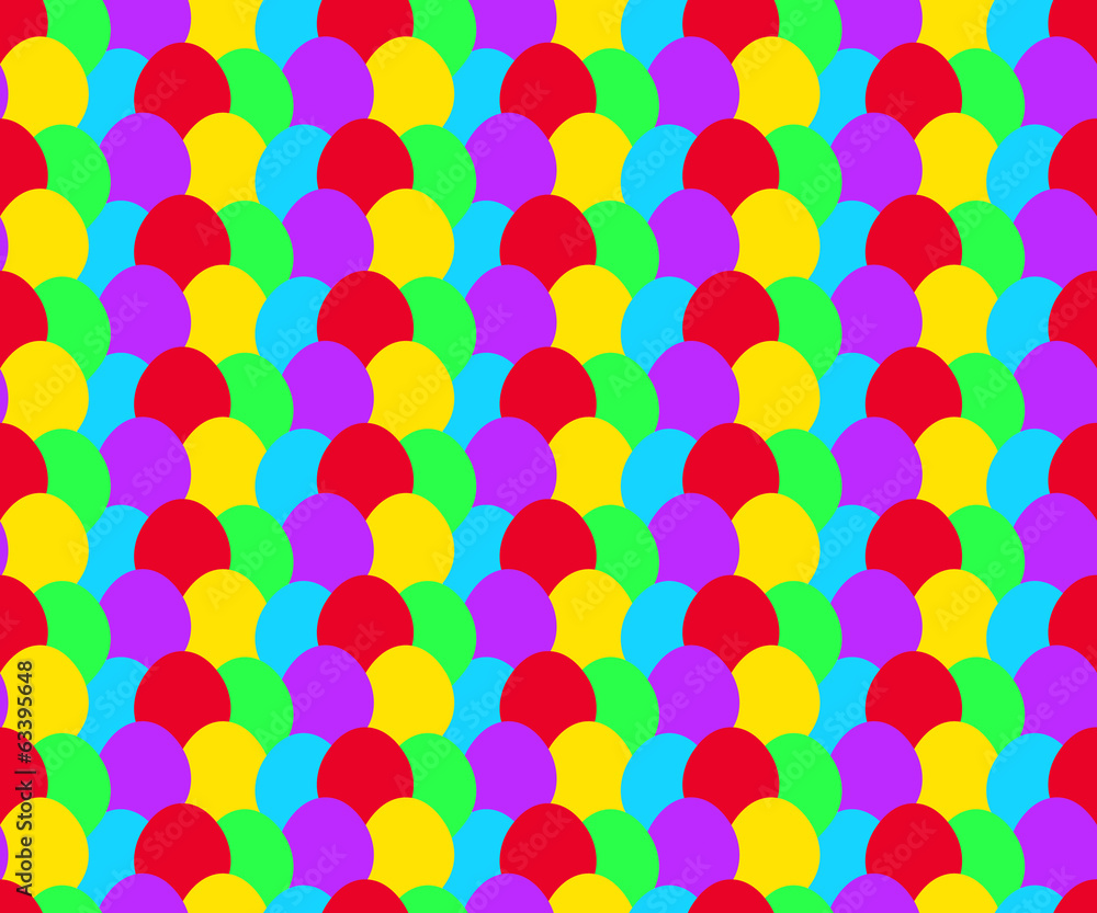 Colorful balloon pattern
