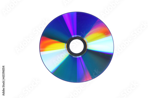 compact disc isolated.