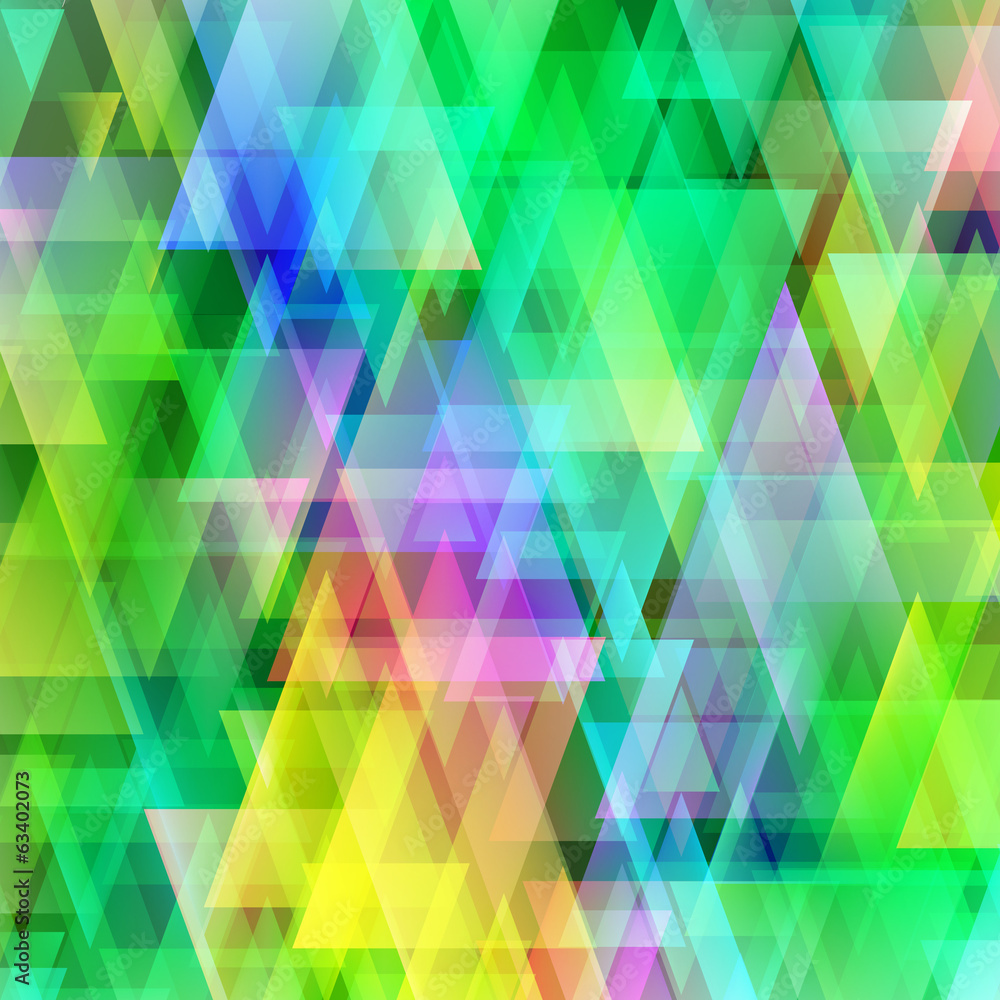 Obraz premium Abstract bright triangle background