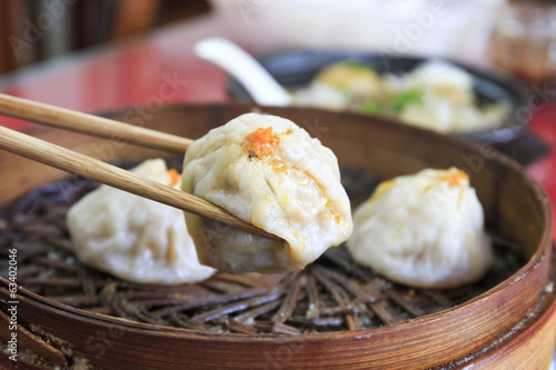 Chinese dim sum, dumplings