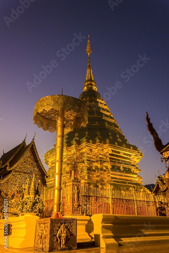 Wat Phar That Doi Suthep Temple photo