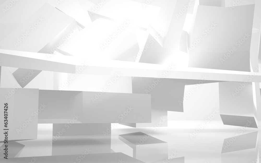 Abstract Architecture. abstract white building on a white backgr Abstract Architecture. abstract white building on a white backgr