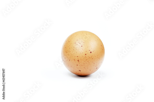 egg isolated on white background