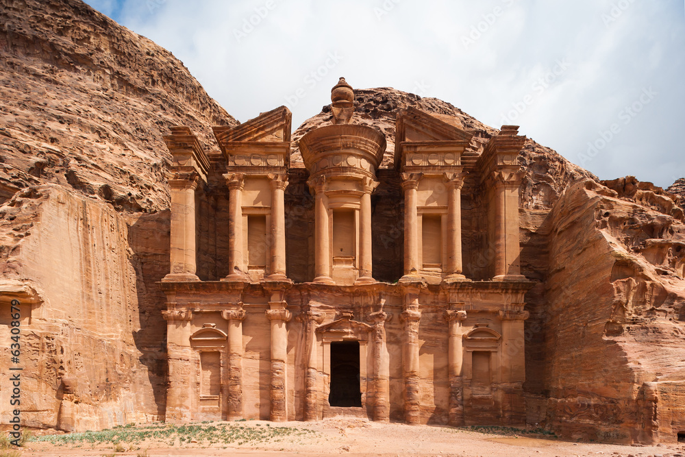 El Deir or The Monastery at Petra, Jordan Stock Photo | Adobe Stock