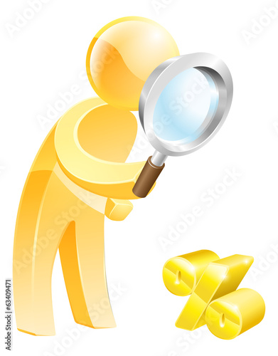 Low percentage rate search