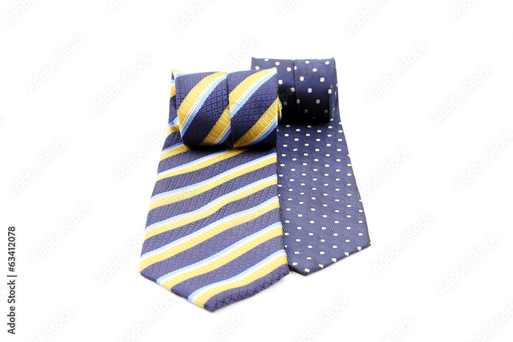 Two rolled ties Two rolled ties